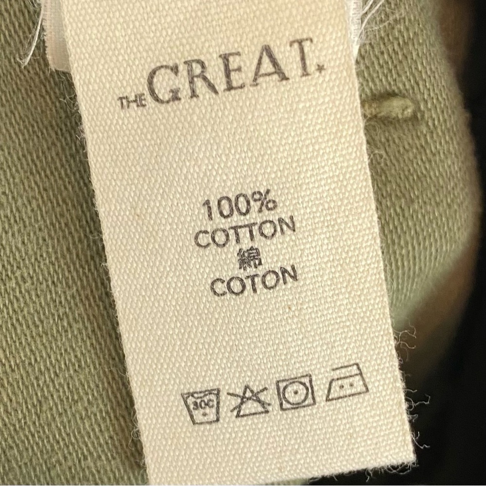 The Great. The Admiral Pant in Army Green - Picture 7 of 8